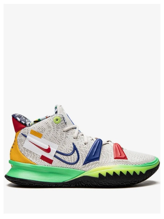 Nike Other - Nike Kyrie 7 “Visions” Basketball Shoes 2021 | White Multi-Color | Men’s Size 10